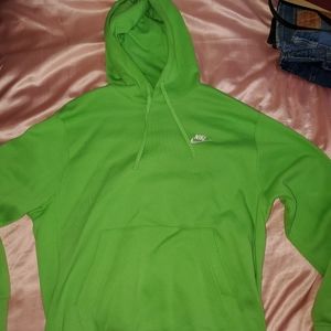 Lime Green Nike Hoodie